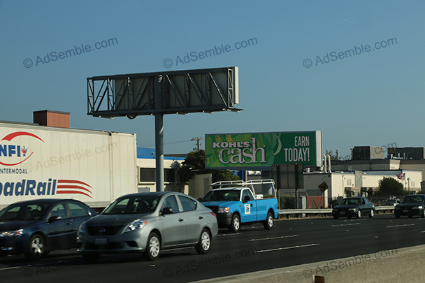berkeley california interstate 80 digital billboard