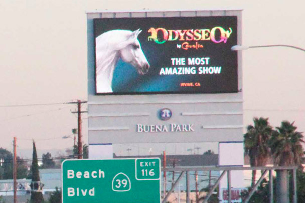 buena park california digital billboard