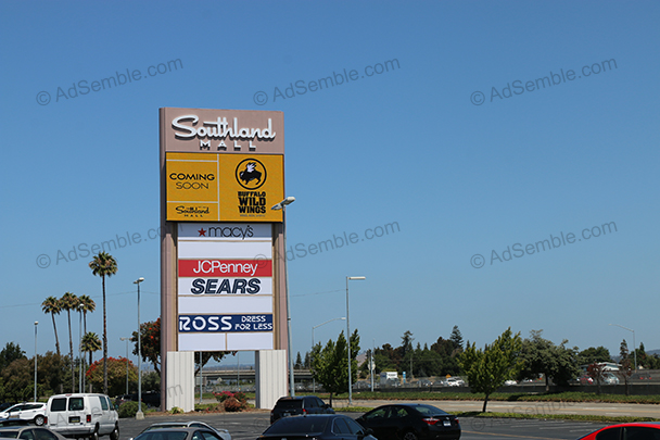 hayward california interstate 880 digital billboard