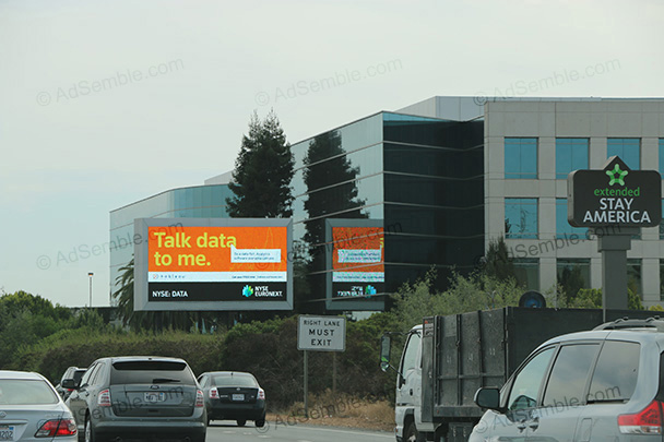 redwood city california digital billboard