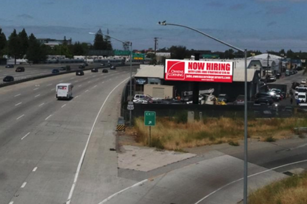san jose california highway 101 digital billboard