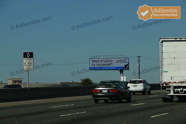 union city california interstate 880 digital billboard