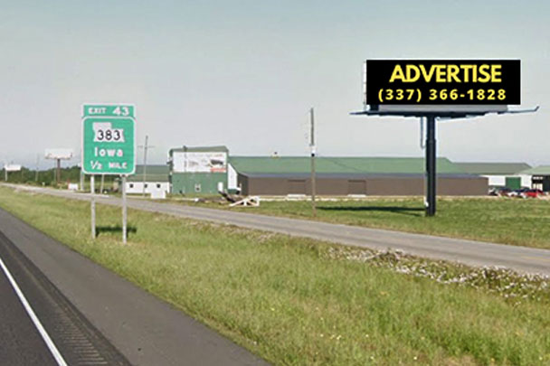 lake charles louisana interstate 10 digital billboard