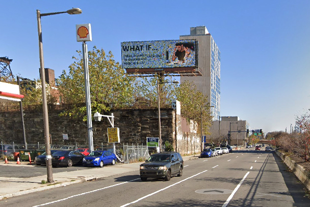 philadelphia pennsylvania vine street digital billboard
