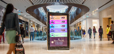 programmatic dooh ooh mall screens