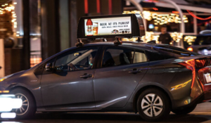 programmatic dooh ooh ride share LED